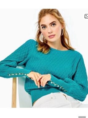 Lilly Pulitzer Jacquetta Sweater Size M